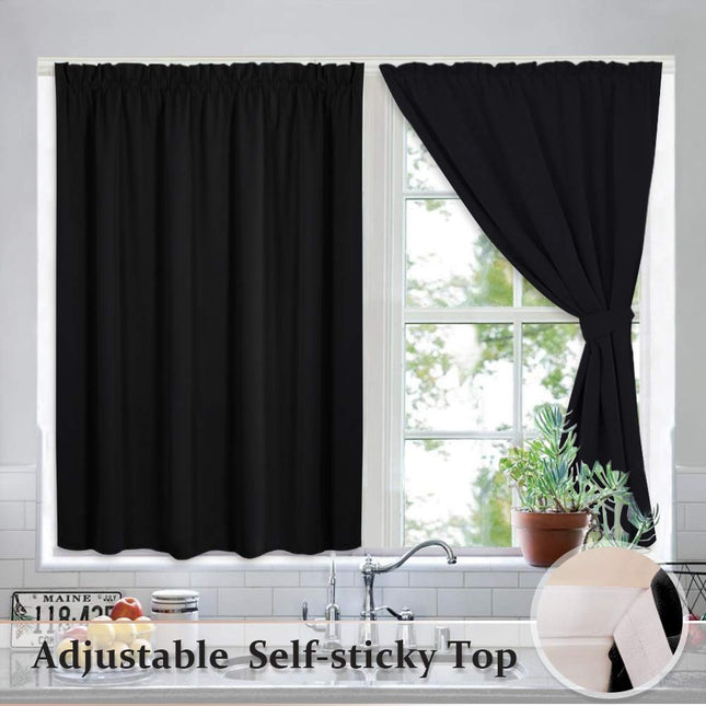 Lyhyt itseliimautuva pimennysverho keittiöön