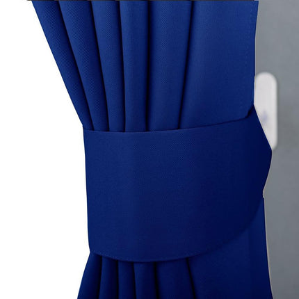 Yksivärinen pimennysverho nauhakiinnityksellä