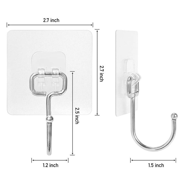 Itsekiinnittyvä seinäkoukku ilman porausta