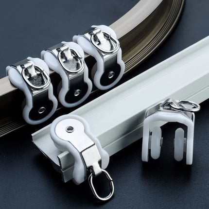 Taivutettava verhokisko kaareviin ikkunoihin