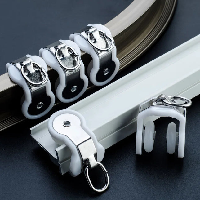 Taivutettava verhokisko kaareviin ikkunoihin