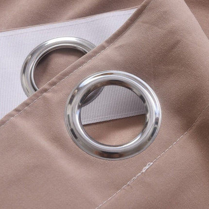 Yksivärinen vaaleanpunainen Bauska pimennysverho