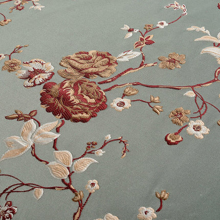 Pimennysverho romanttisella kukkakuviolla