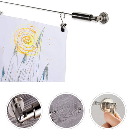 Verhovaijerisetti verhojen helppoon ripustukseen