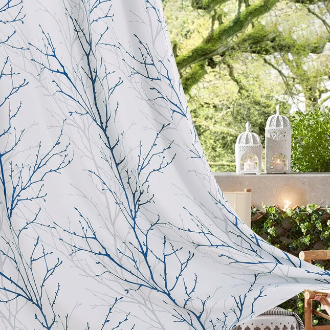 Kuviollinen ulkoverho parvekkeelle