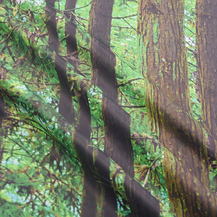 Ulkoverho metsäkuviolla parvekkeelle ja terassille