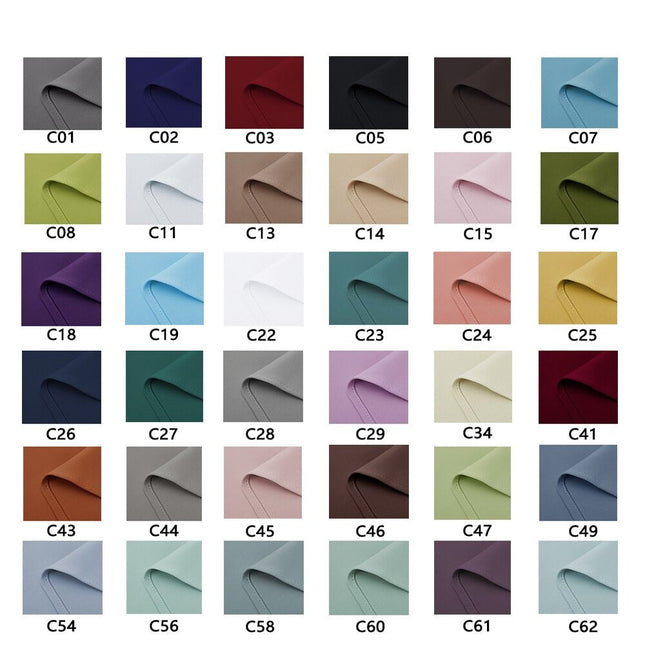 Yksivärinen pimennysverho nauhakiinnityksellä