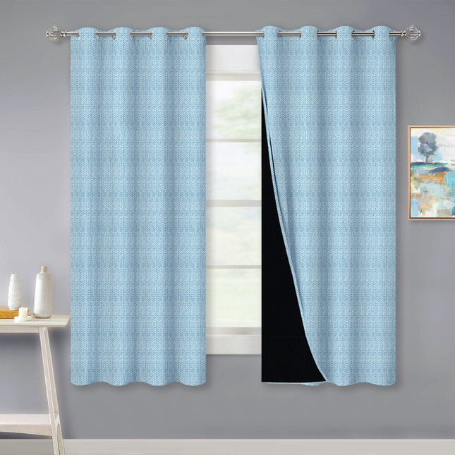 Moderni lämpöeristävä pimennysverho makuuhuoneeseen