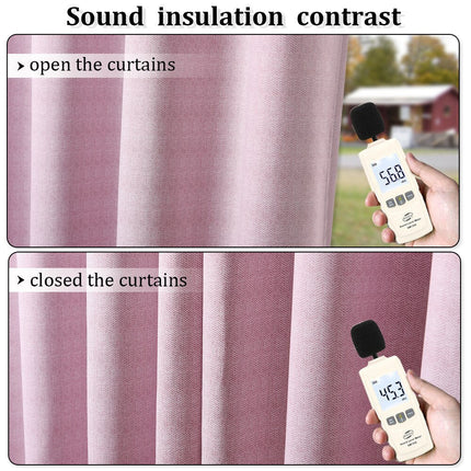 Moderni lämpöeristävä pimennysverho makuuhuoneeseen