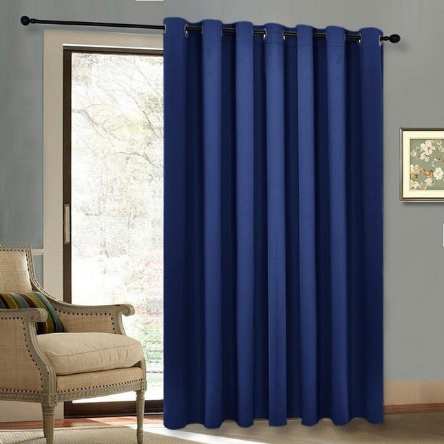 Yksivärinen pimennysverho oveen tai ikkunaan