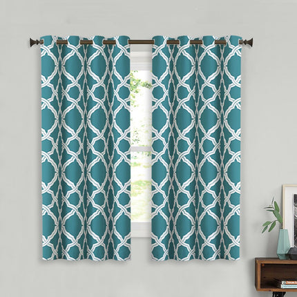 Pimennysverho modernilla ristikuvioinnilla