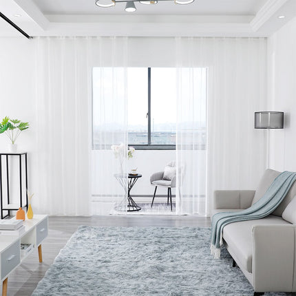 Läpikuultava pellavatyylinen valoverho