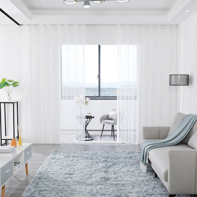 Läpikuultava pellavatyylinen valoverho