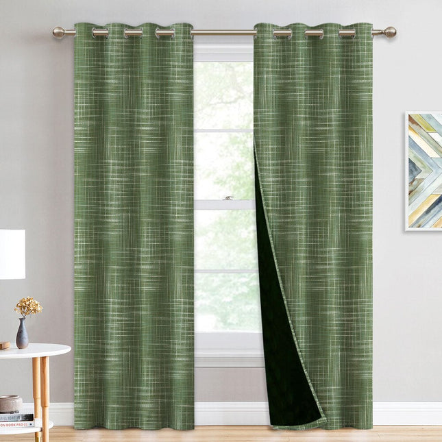 Struktuurikuvioinen pimennysverho olohuoneeseen