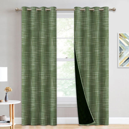 Struktuurikuvioinen pimennysverho olohuoneeseen