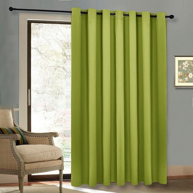 Yksivärinen pimennysverho oveen tai ikkunaan