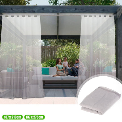 Liukuvärjätty valoverho ulkokäyttöön