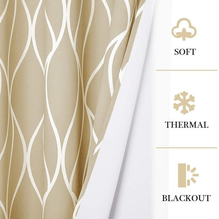 Kuviollinen pimennysverho aaltolinjoilla