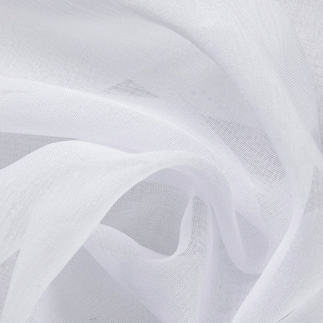 Valkoinen valoverho purjerenkailla