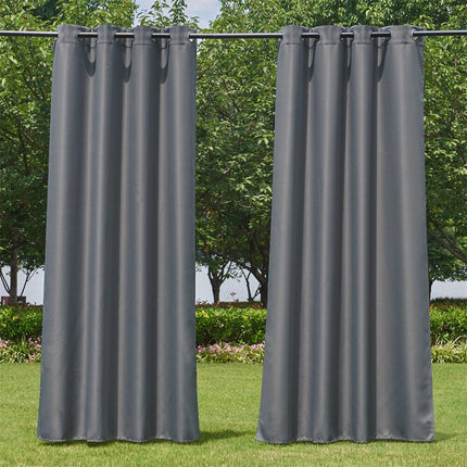 Oranssi vedenkestävä verho huvimajaan