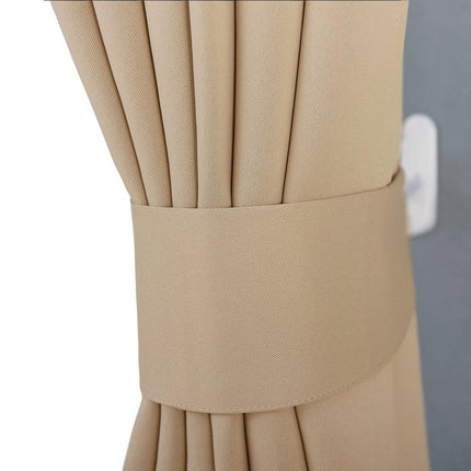 Yksivärinen pimennysverho nauhakiinnityksellä