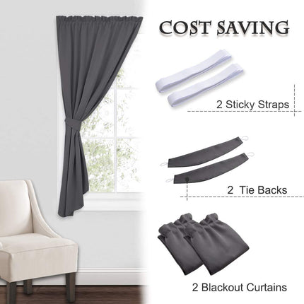 Lyhyt itseliimautuva pimennysverho keittiöön