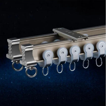 Taivutettava verhokisko kaareviin ikkunoihin