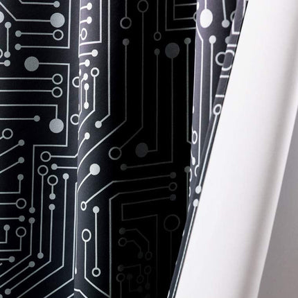 Verho piirilevykuviolla nuortenhuoneeseen