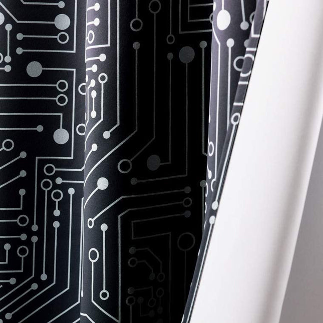 Verho piirilevykuviolla nuortenhuoneeseen