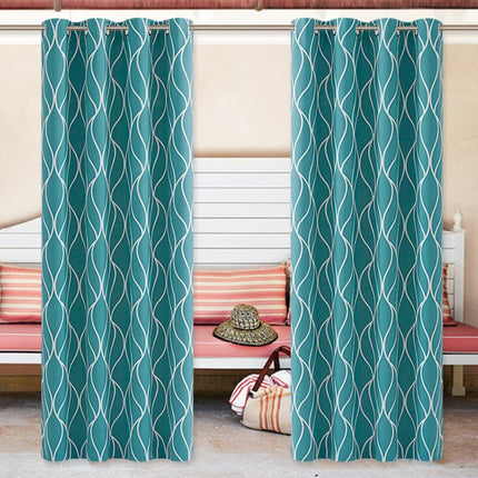 Harmaa kuviollinen ulkoverho parvekkeelle