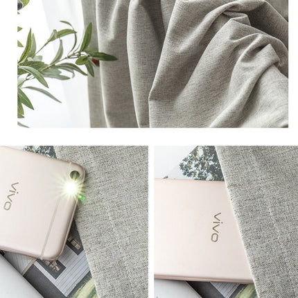 Yksivärinen pimennysverho olohuoneeseen