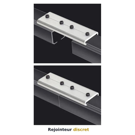 Taivutettava verhokisko kattoasennukseen