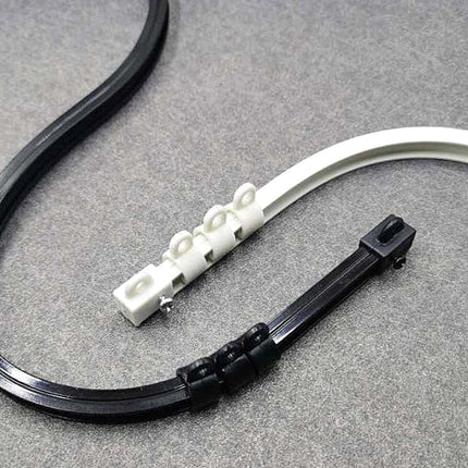 Taipuisa verhokisko kaareville seinille