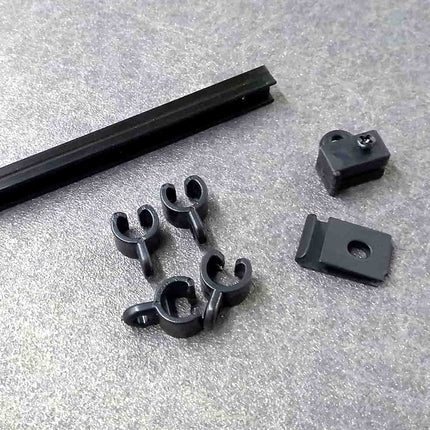 Taipuisa verhokisko kaareville seinille