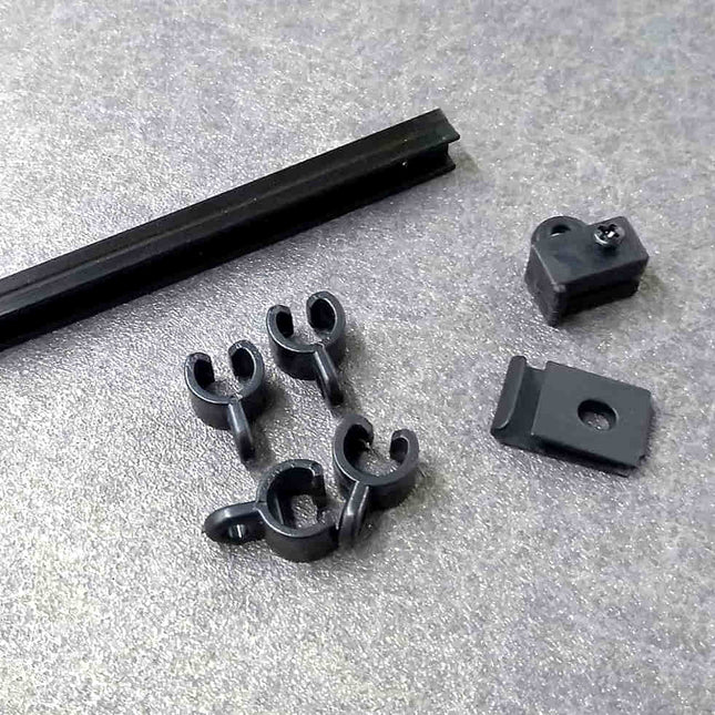 Taipuisa verhokisko kaareville seinille