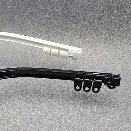 Taipuisa verhokisko kaareville seinille