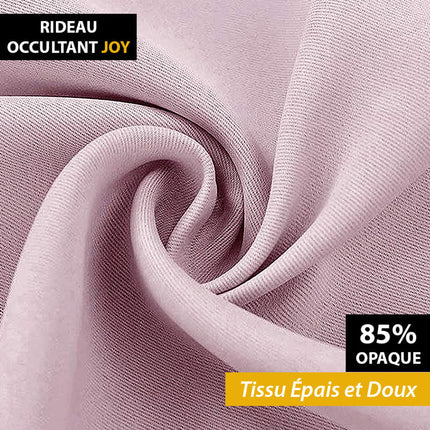 Haaleanpunainen pimennysverho rypytysnauhalla