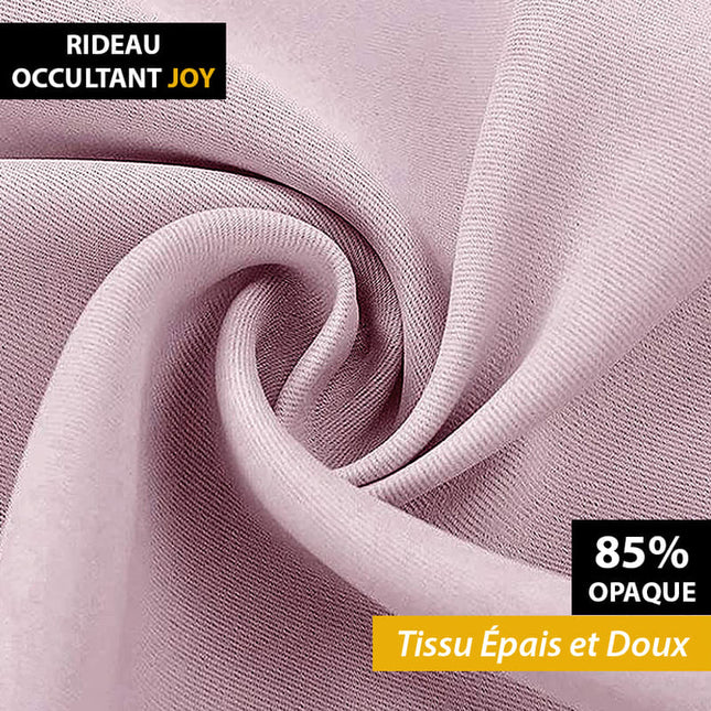 Haaleanpunainen pimennysverho rypytysnauhalla