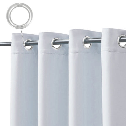 Valkoinen ulkoverho huvimajaan tai pergolaan