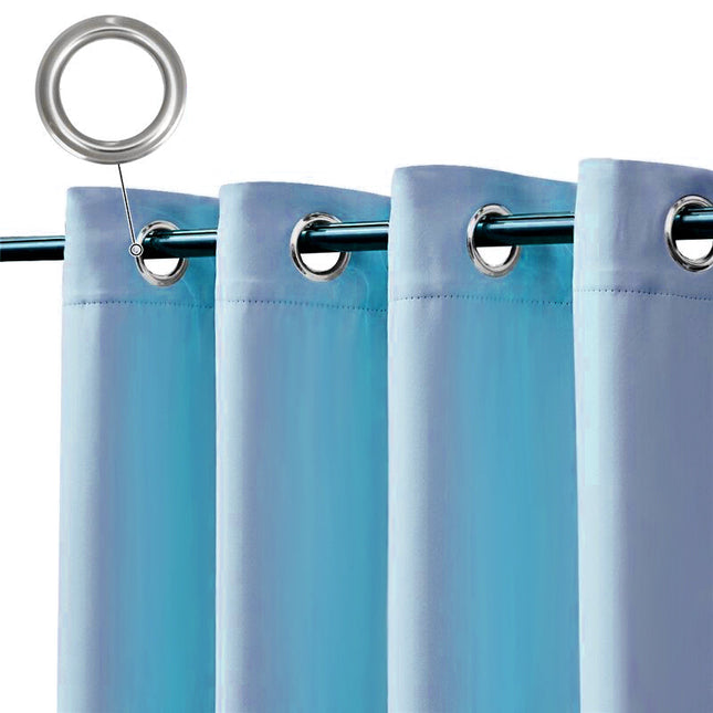 Taivaansininen säänkestävä verho ulkokäyttöön