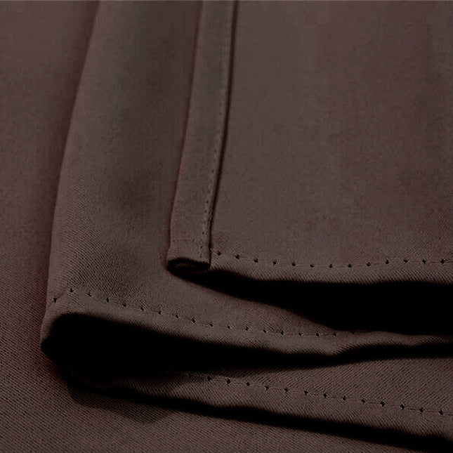 Suklaanruskea säänkestävä verho terassille