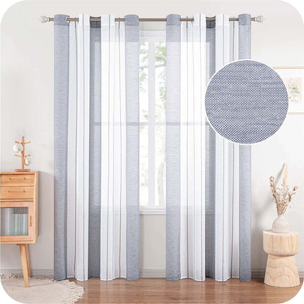 Raidallinen valoverho moderniin sisustukseen