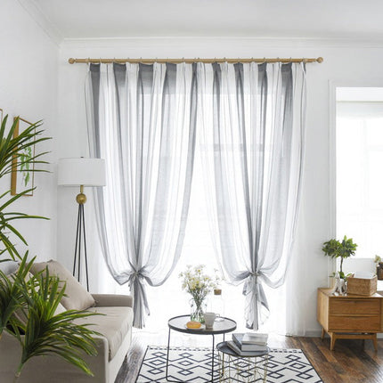 Raidallinen valoverho moderniin sisustukseen