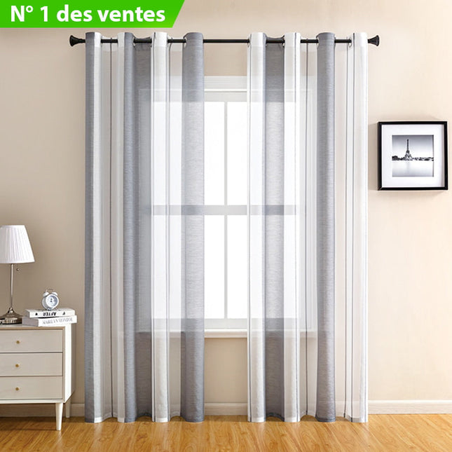 Raidallinen valoverho moderniin sisustukseen