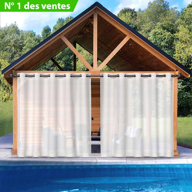 Läpikuultava ulkoverho parvekkeelle