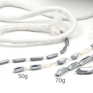 Painonauha verhojen helmaan ompeluun