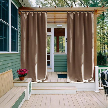 Säänkestävä ulkoverho pergolaan ja terassille