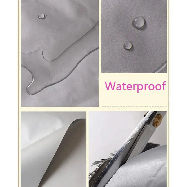 Musta pimennyskangas hopeisella lämpövuorella