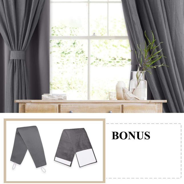 Kaksikerroksinen pimennysverho integroidulla valoverholla