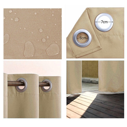 Vedenpitävä ulkoverho terassille purjerenkailla